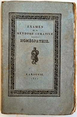 EXAMEN THÉORIQUE ET PRATIQUE DE LA MÉTHODE CURATIVE DU DOCTEUR HAHNEMANN NOMMÉE HOMÉOPATHIE.. - Image 3