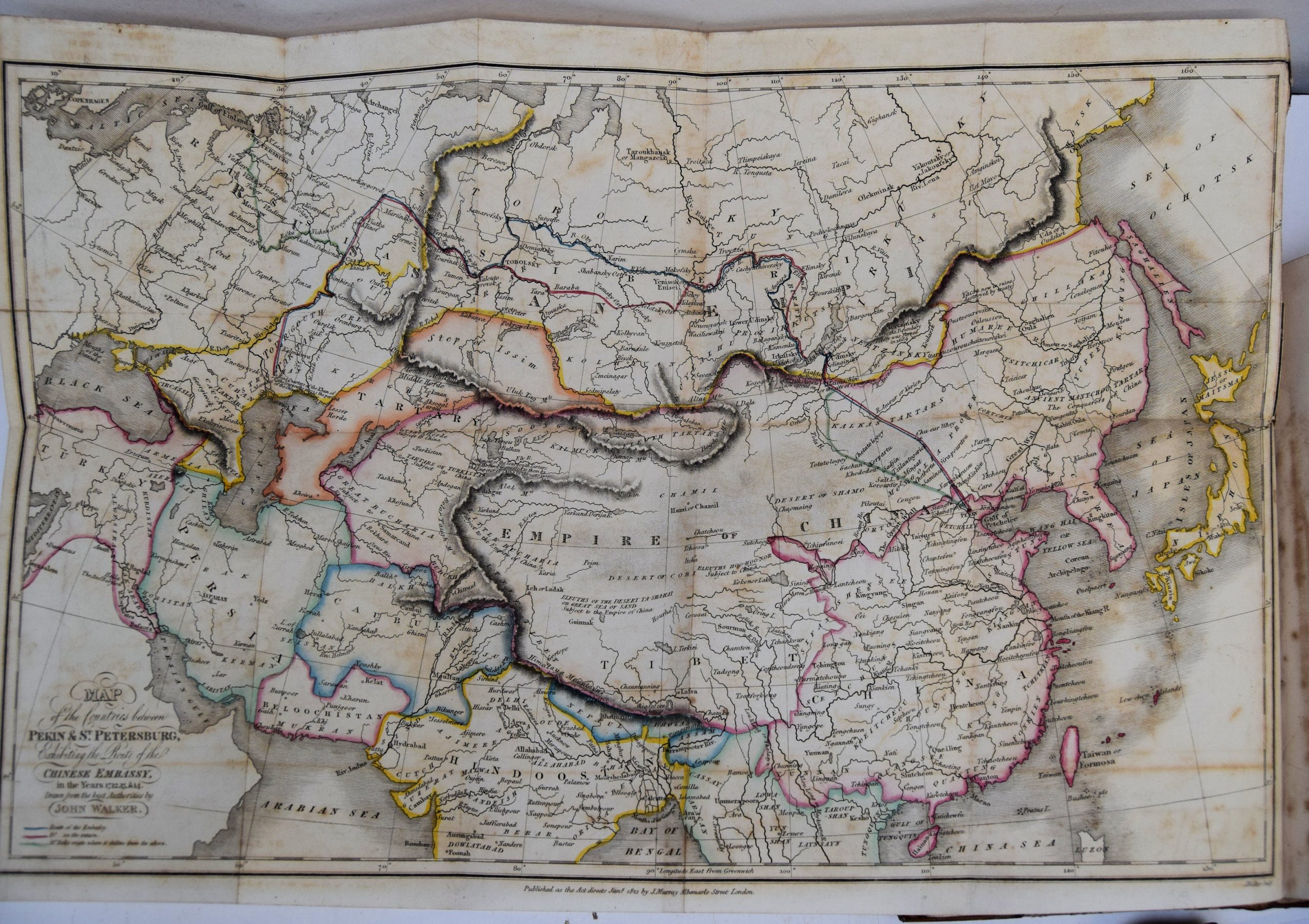 Narrative of the Chinese Embassy to the Khan of the Tourgouth Tartars, in the Years 1712, 13, 14, &15; by the Chinese Ambassador, and Published, by the Emperor's Authority, at Pekin. Translated from the Chinese, and accompanied by an appendix of miscellaneous translations.. - Image 2