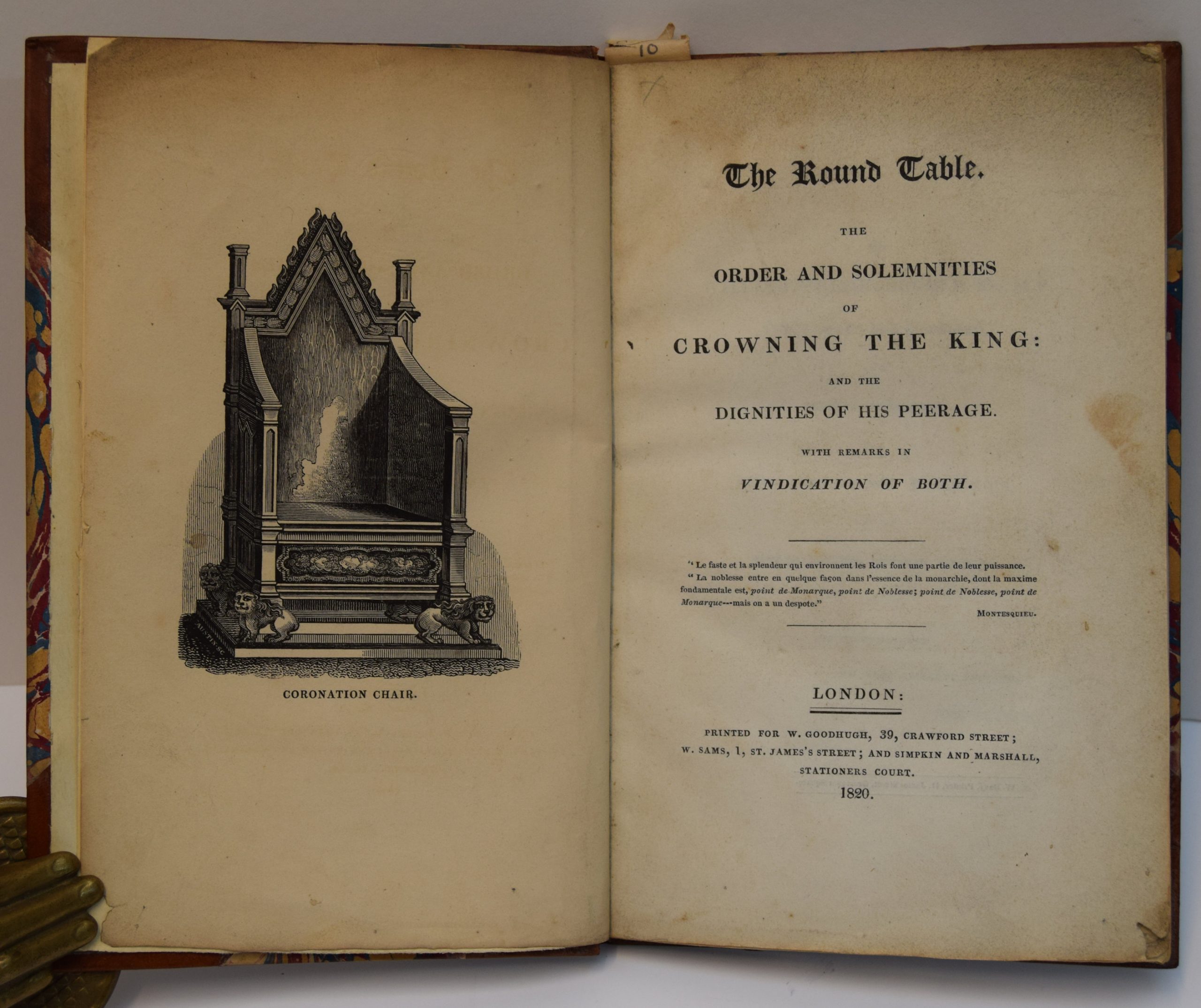 THE ROUND TABLE. THE ORDER AND SOLEMNITIES OF CROWNING THE KING: AND THE DIGNITIES OF HIS PEERAGE. - Image 2