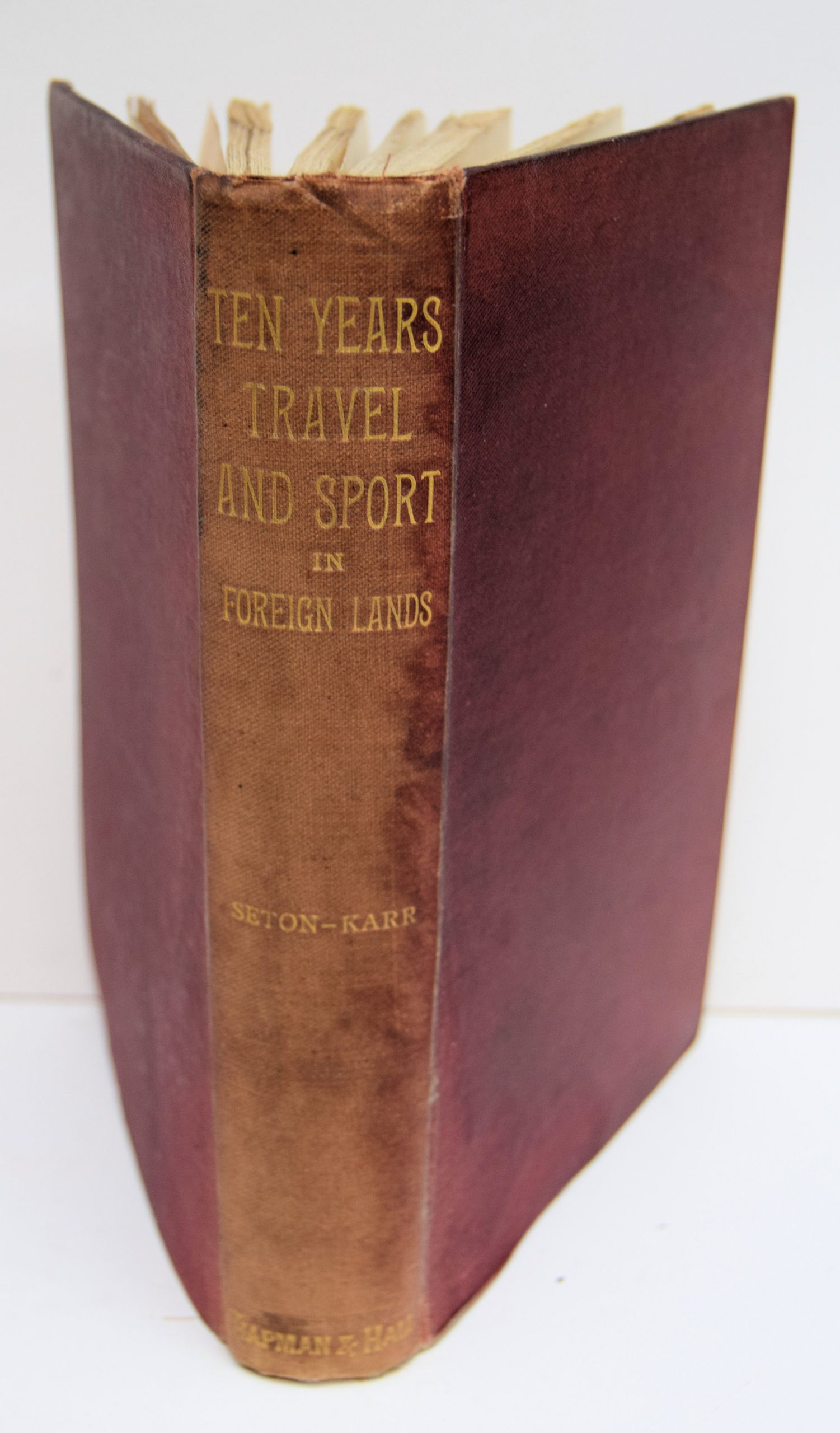 TEN YEARS TRAVEL AND SPORT IN FOREIGN LANDS OR, TRAVELS IN THE EIGHTIES.