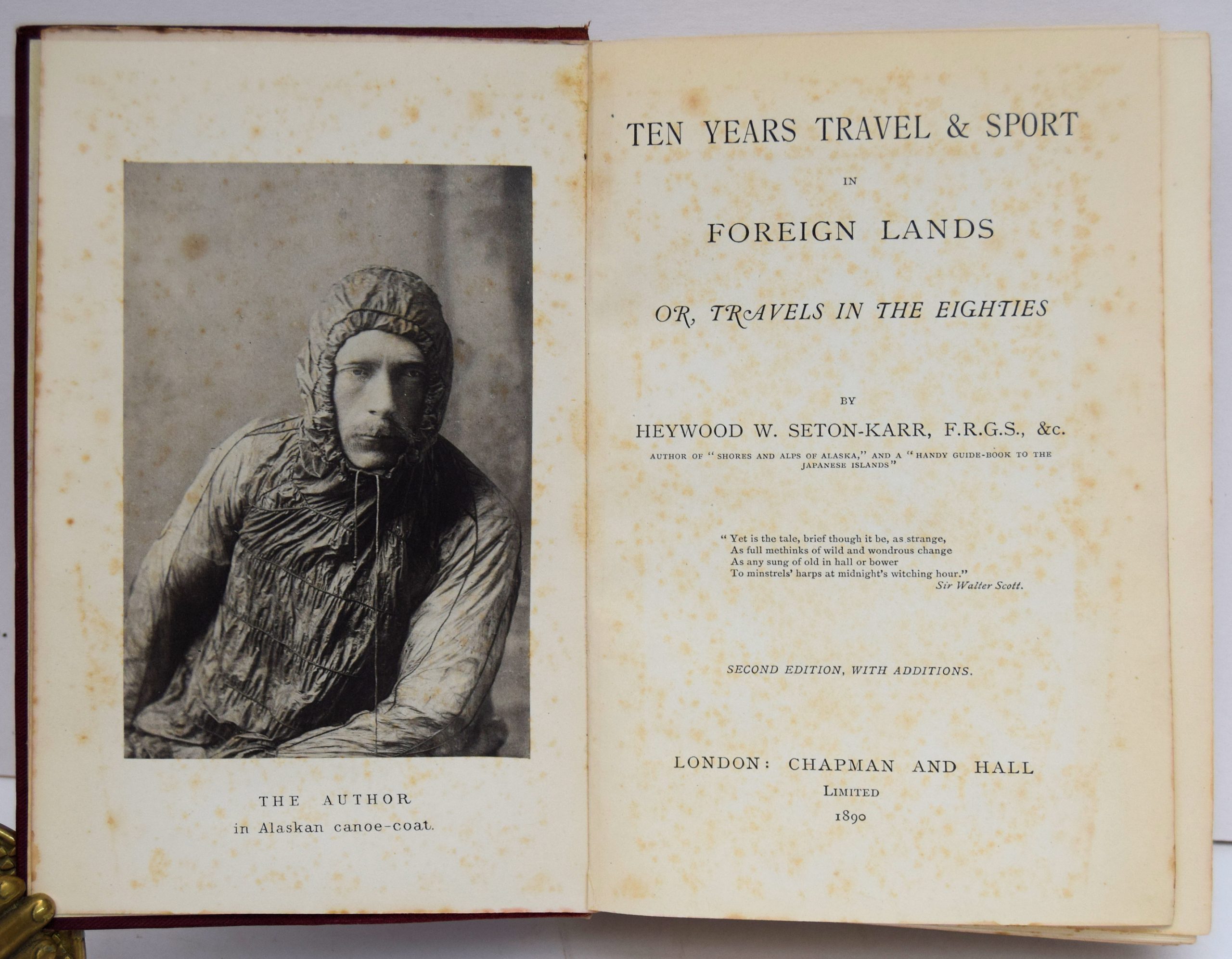 TEN YEARS TRAVEL AND SPORT IN FOREIGN LANDS OR, TRAVELS IN THE EIGHTIES. - Image 2