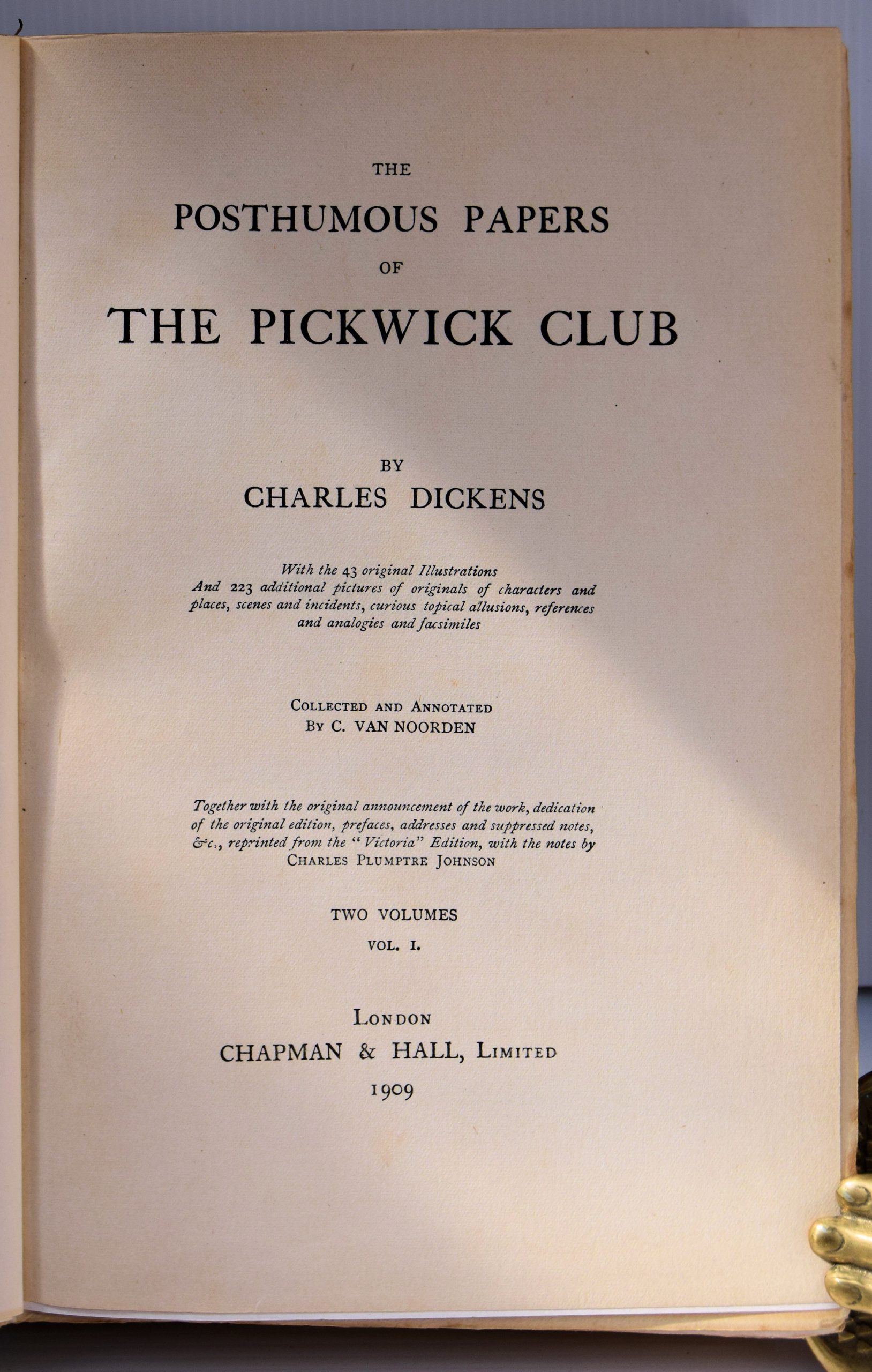 The Posthumous Papers of the Pickwick Club. - Image 2