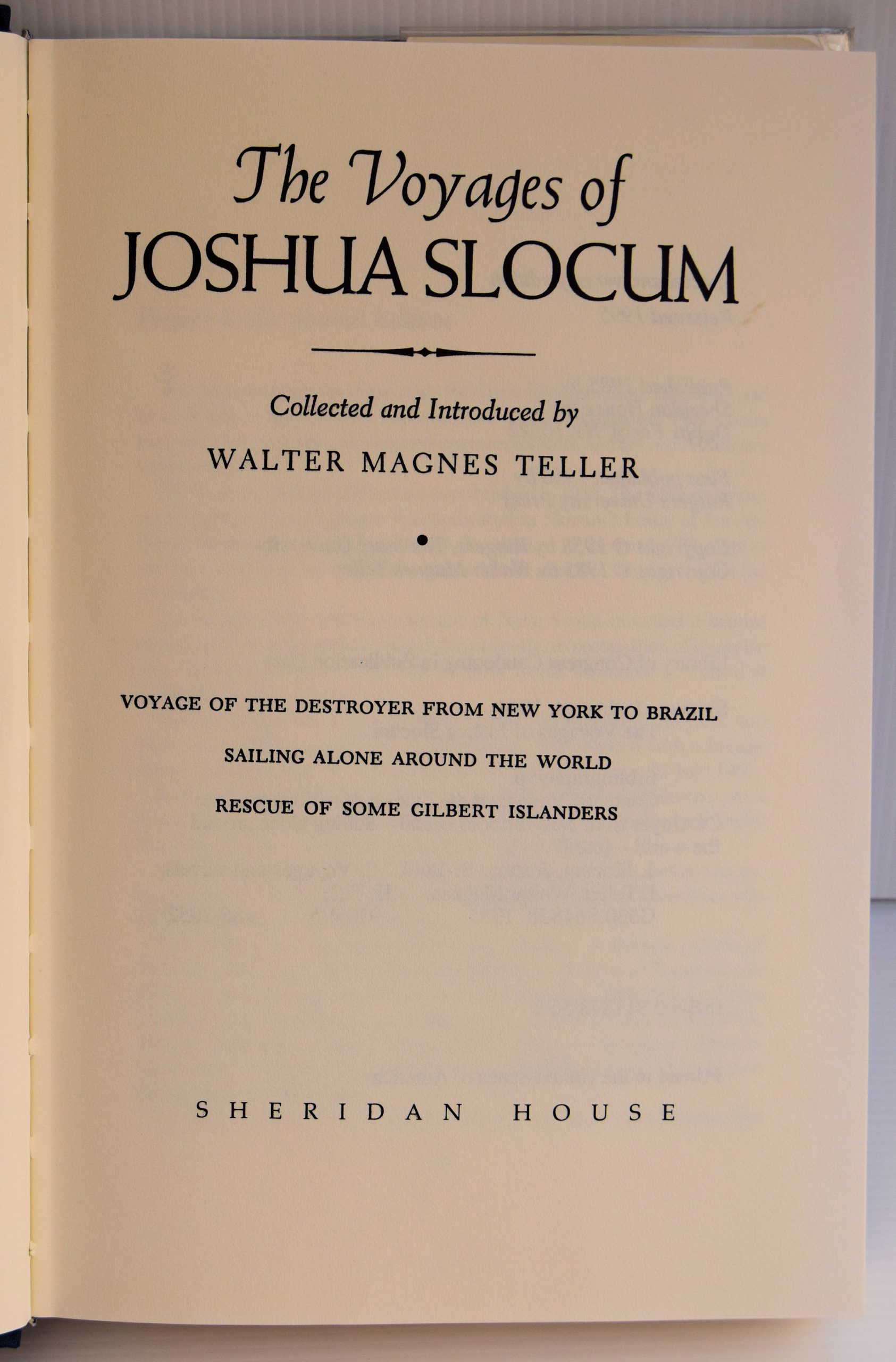 THE VOYAGES OF JOSHUA SLOCUM. - Image 2