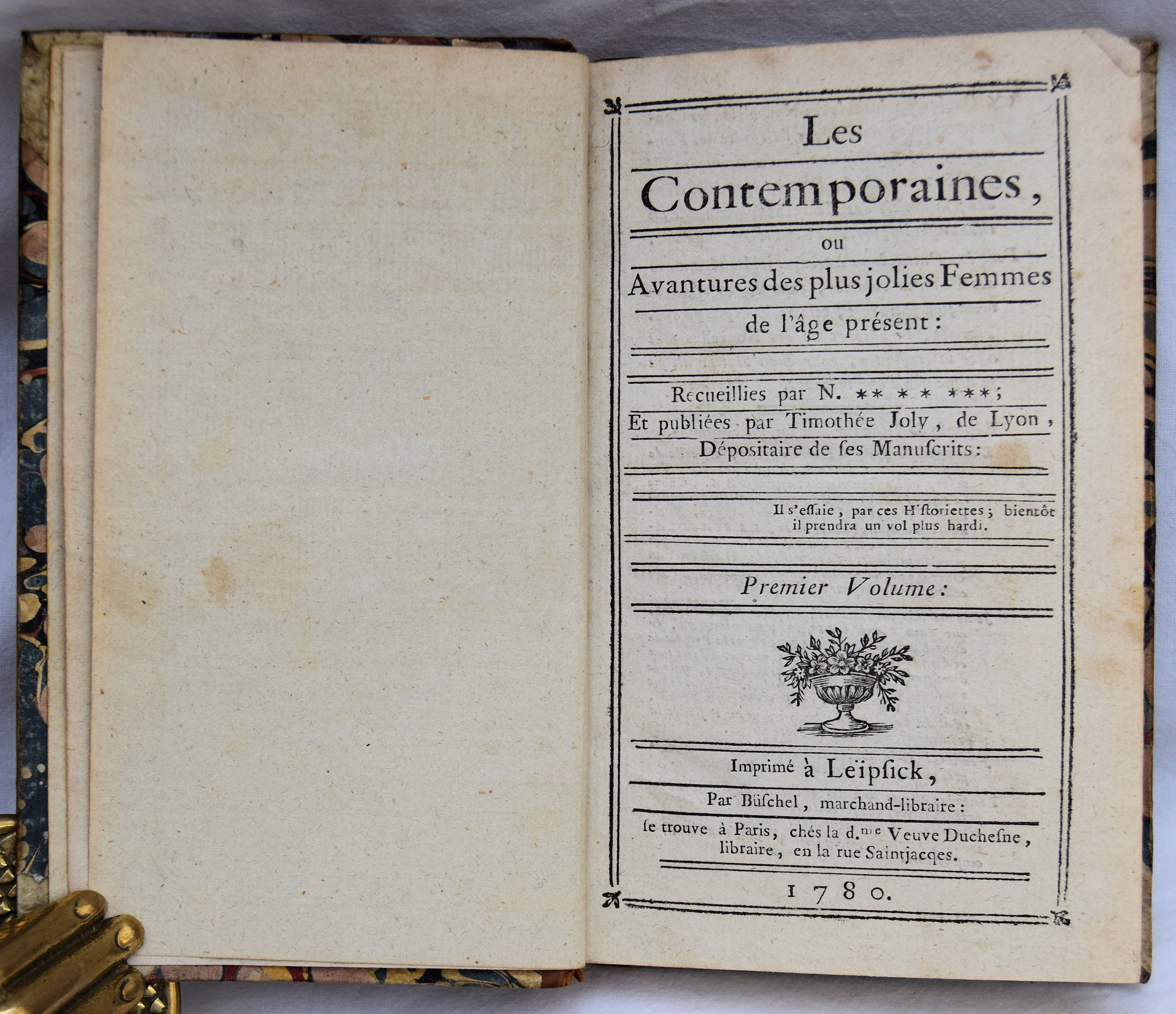 LES CONTEMPORAINES, OU AVANTURES DES PLUS JOLIES FEMMES DE L'AGE PRESENT. - Image 2