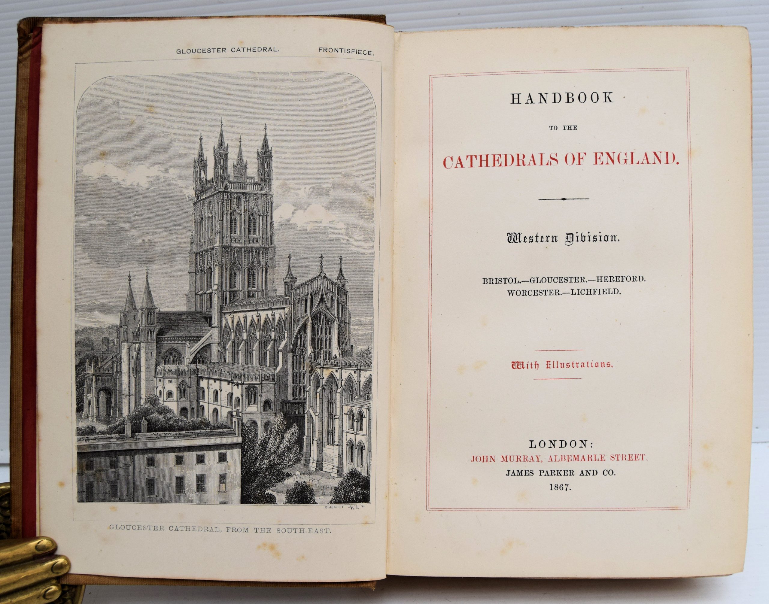 HANDBOOK OF THE CATHEDRALS OF ENGLAND. - Image 2