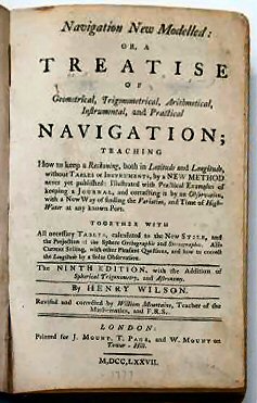 NAVIGATION NEW MODELLED: OR, A TREATISE OF GEOMETRICAL, TRIGONOMETRICAL, ARITHMETICAL, INSTRUMENTAL, AND PRACTICAL NAVIGATION;. - Image 2