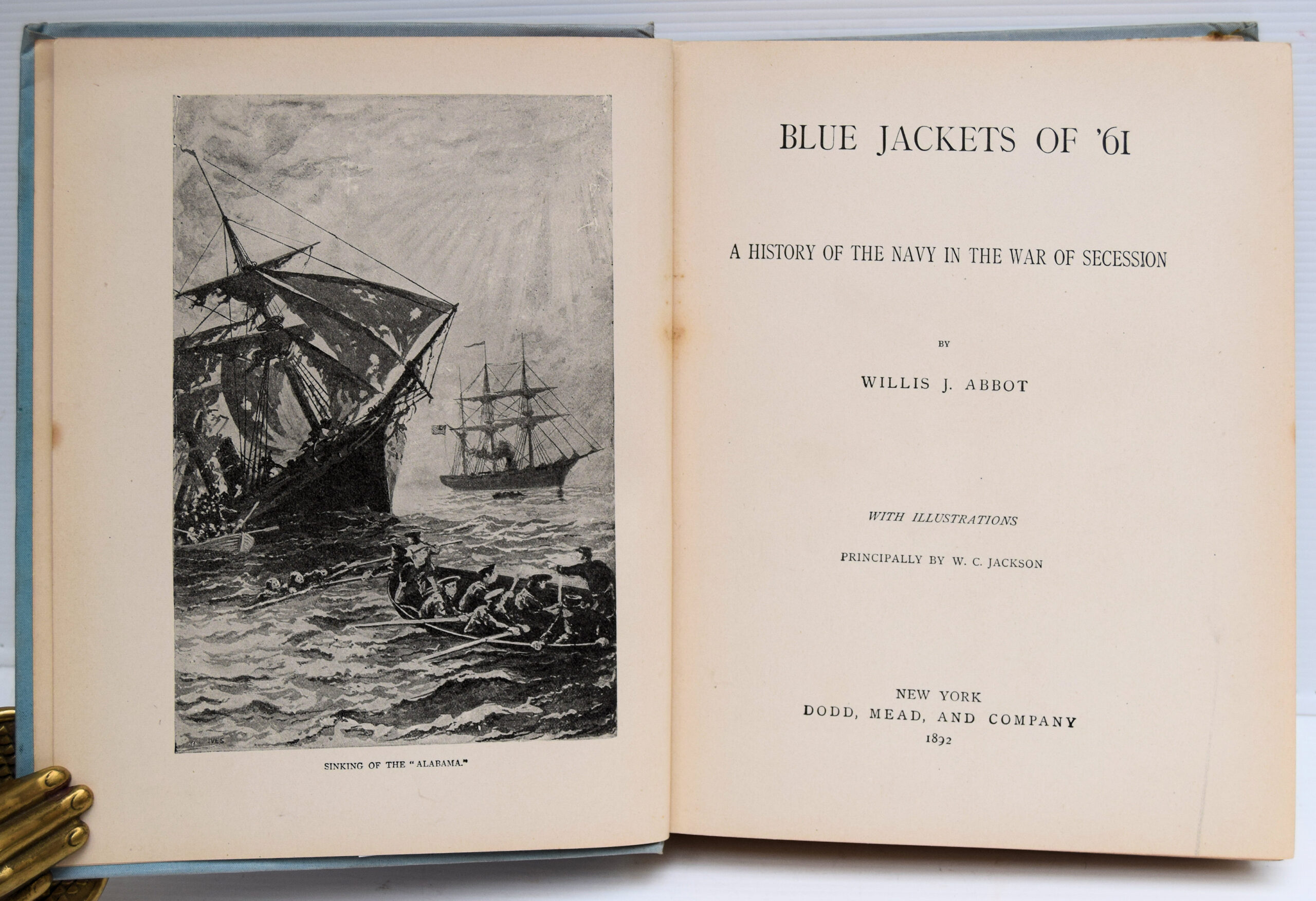BLUE JACKETS OF '61. A HISTORY OF THE NAVY IN THE WAR OF SECESSION. - Image 2