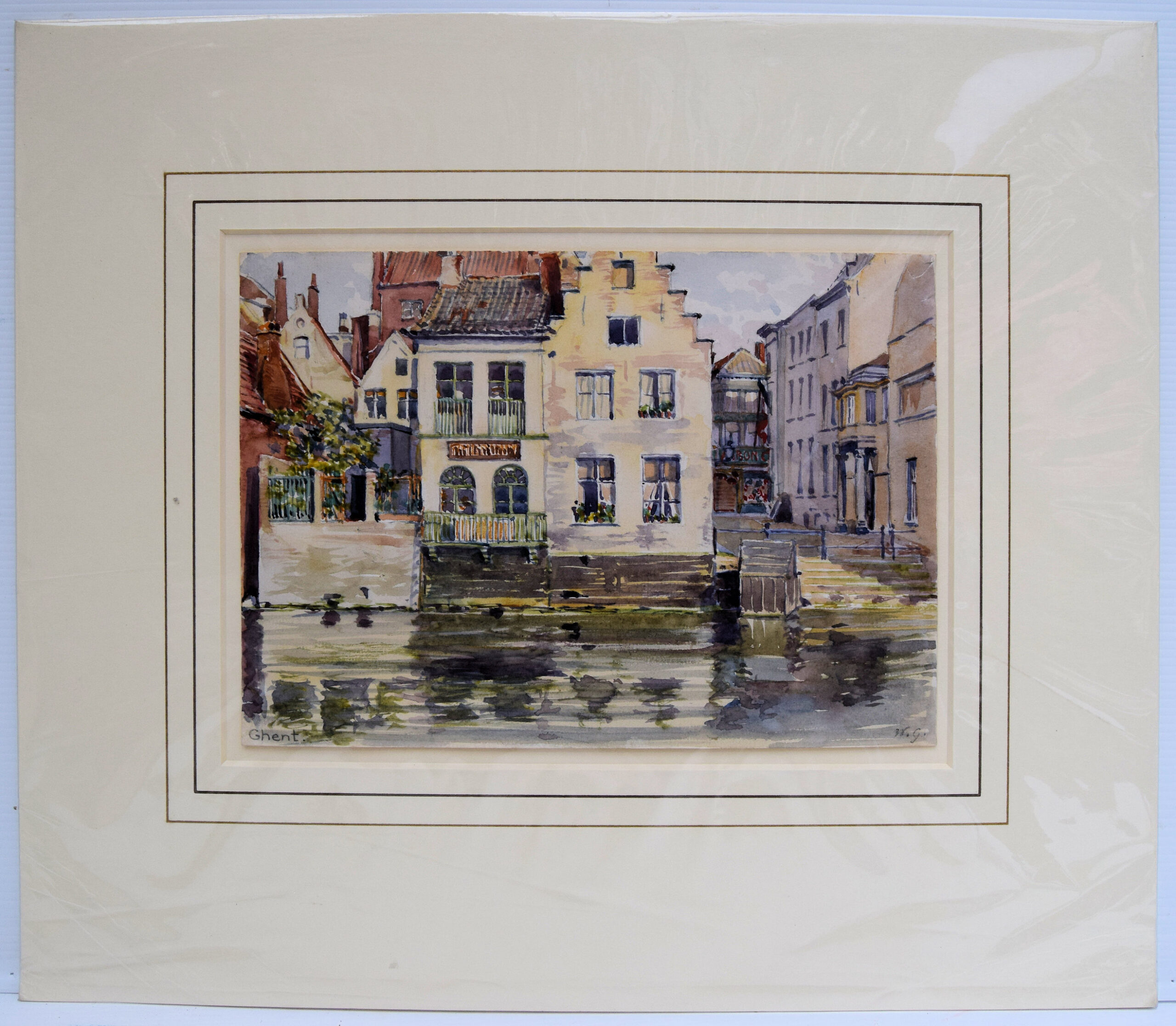 GHENT CANAL SCENE - Image 2