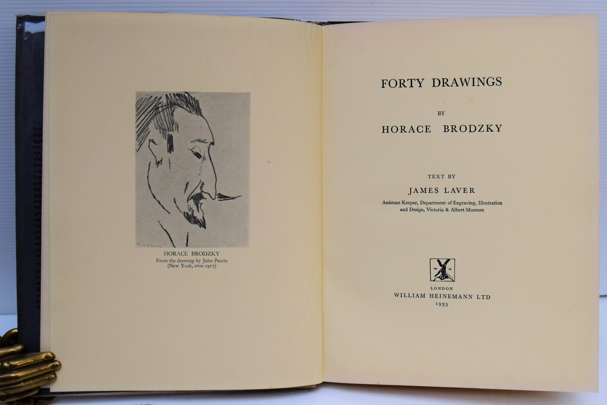 FORTY DRAWINGS BY HORACE BRODZKY. - Image 2