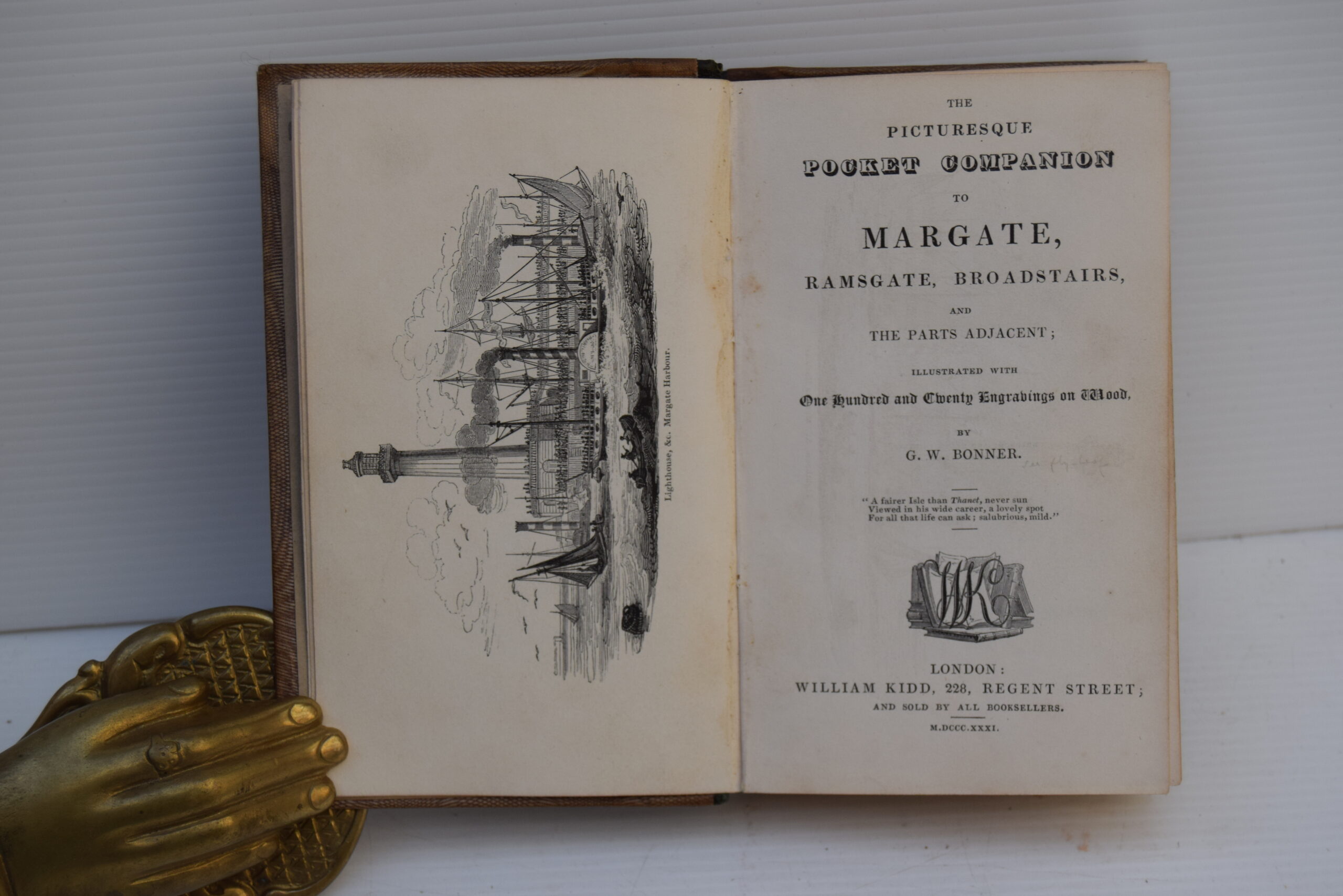 THE PICTURESQUE POCKET COMPANION TO MARGATE, RAMSGATE, BROADSTAIRS, AND THE PARTS ADJACENT; - Image 3