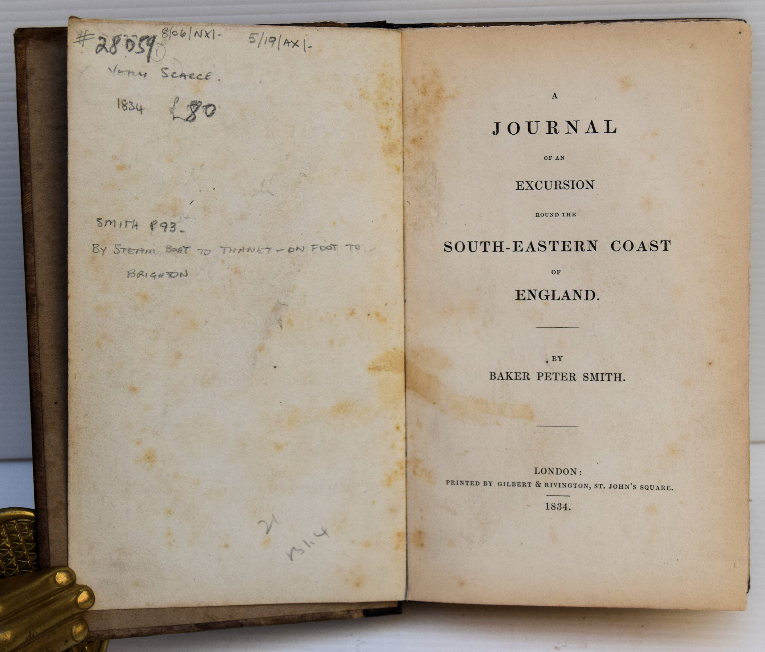 A JOURNAL OF AN EXCURSION ROUND THE SOUTH-EASTERN COAST OF ENGLAND. - Image 2