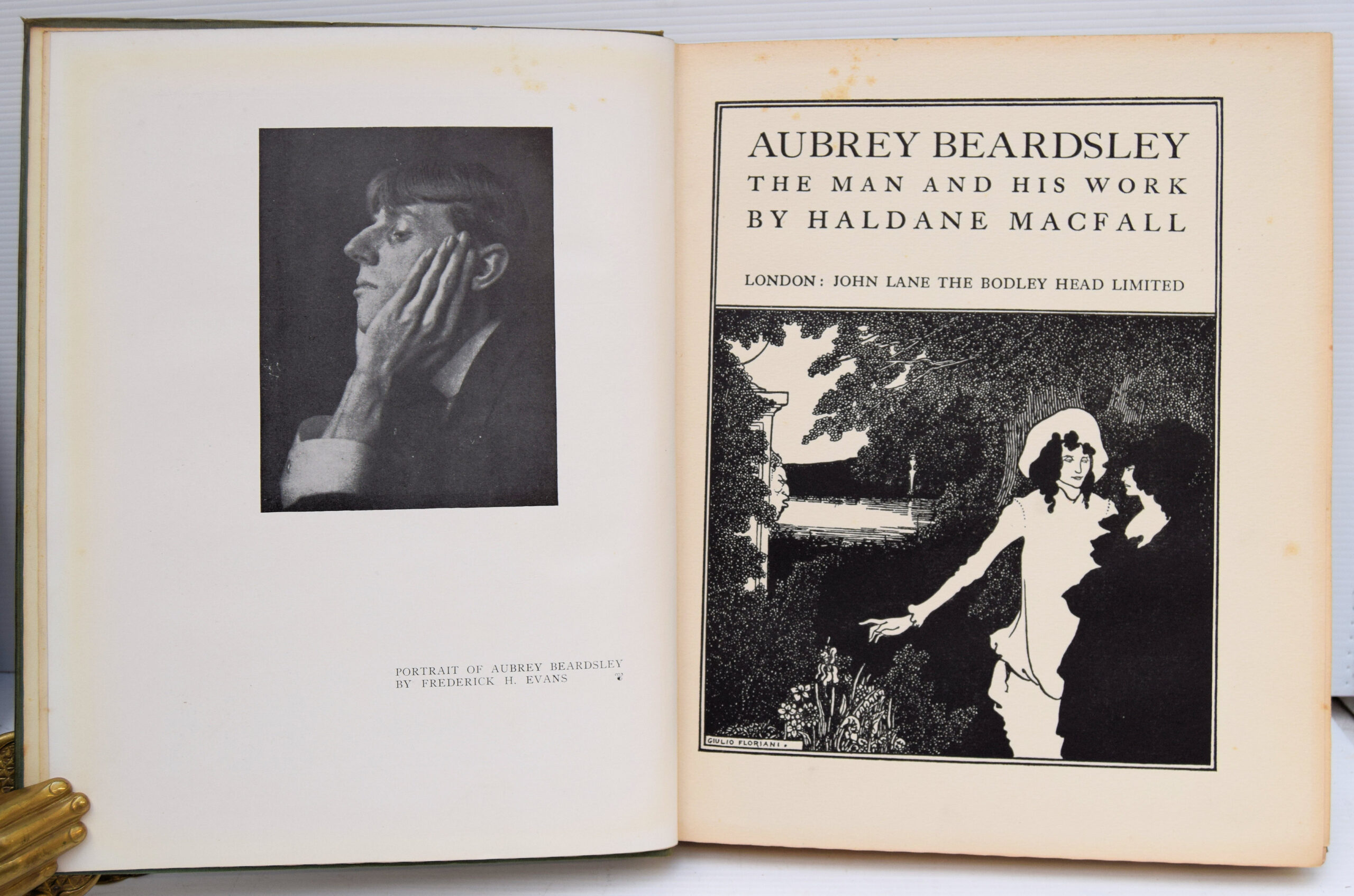 AUBREY BEARDSLEY THE MAN AND HIS WORK. - Image 2