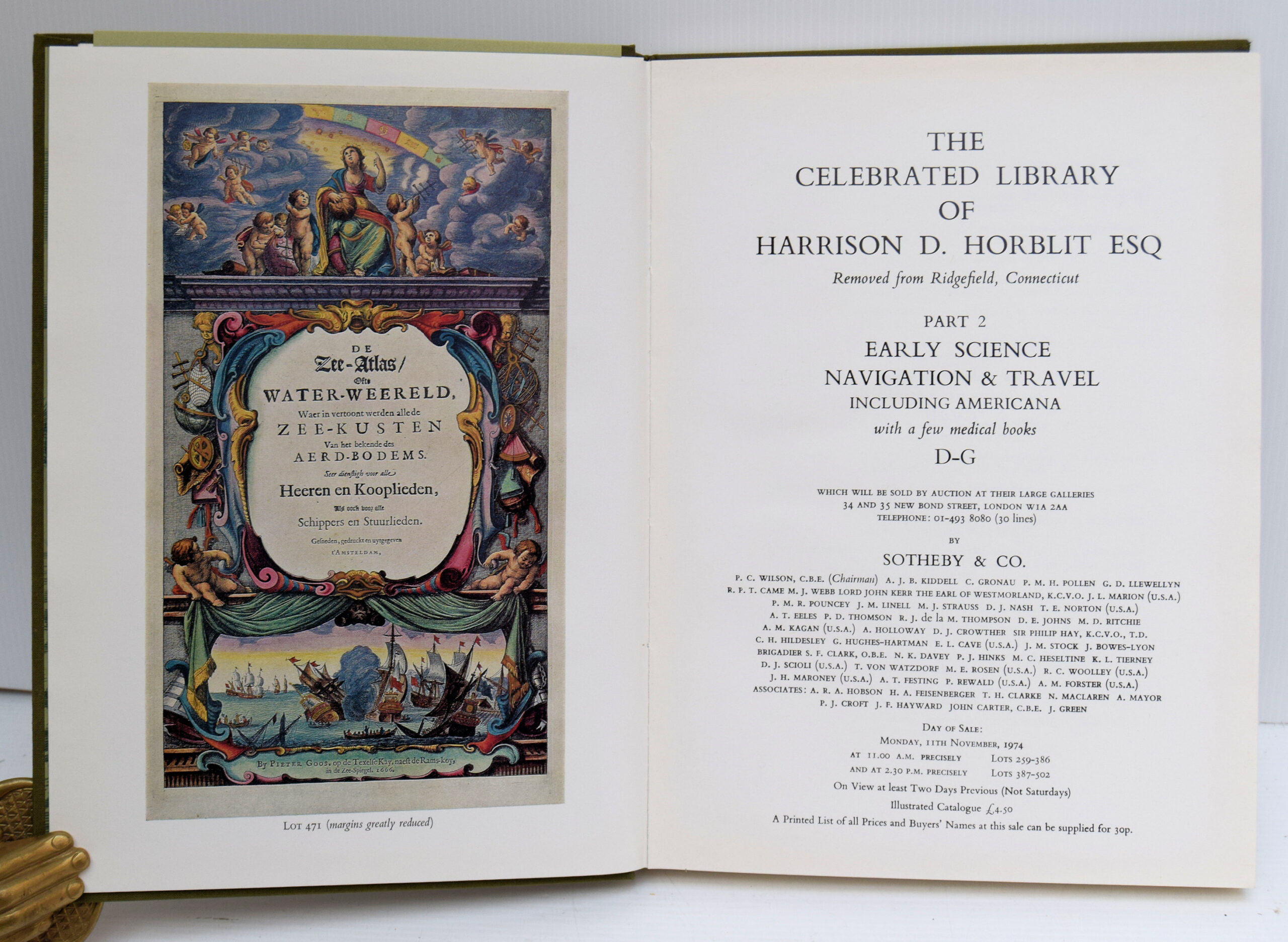 THE CELEBRATED LIBRARY OF HARRISON D. HORBLIT ESQ - Image 3