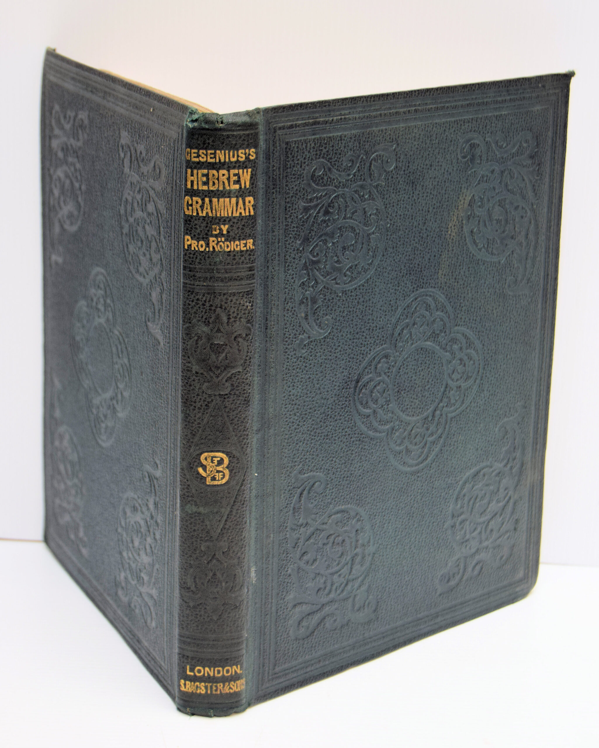 GESENIUS'S HEBREW GRAMMAR,