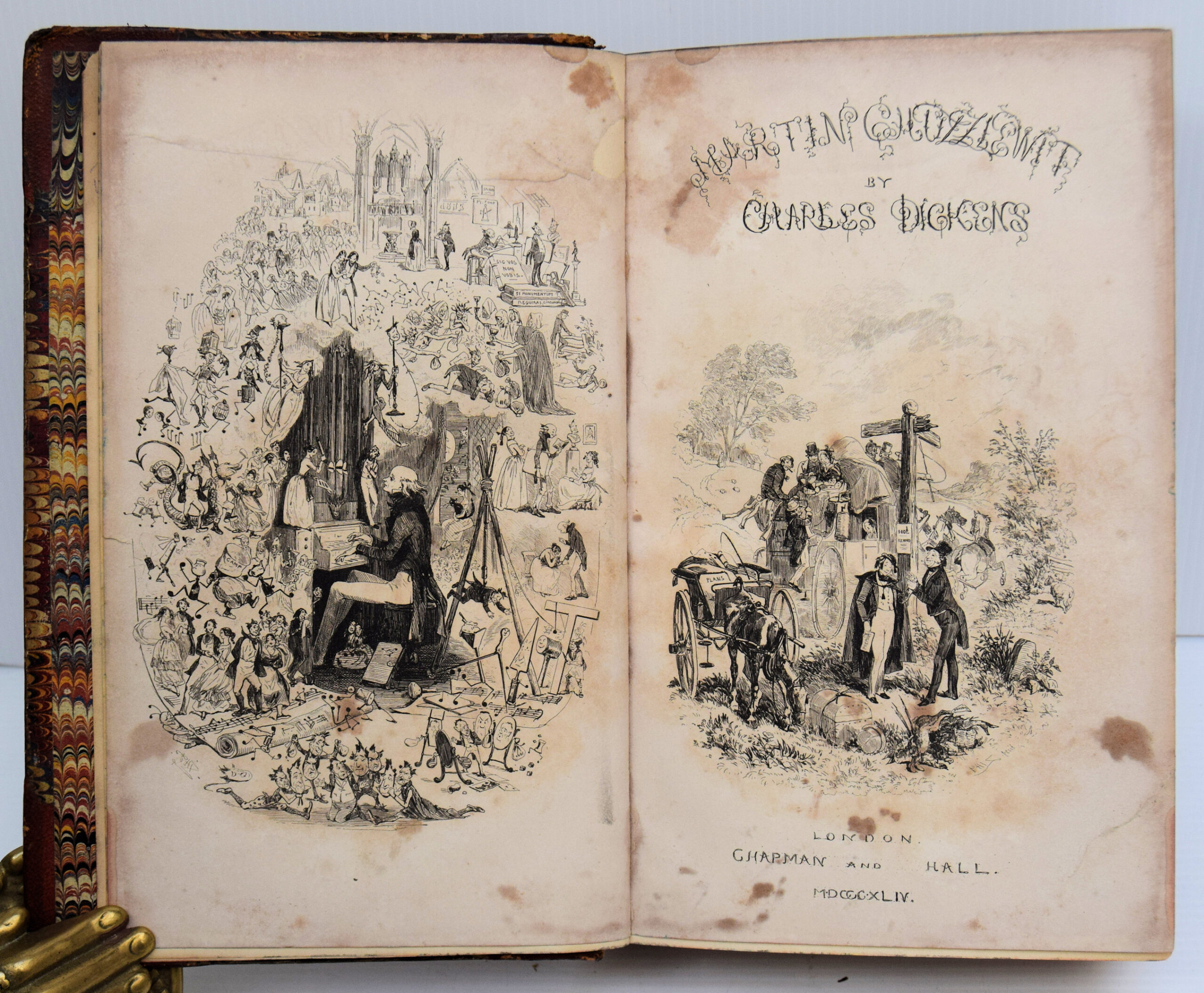 THE LIFE AND ADVENTURES OF MARTIN CHUZZLEWIT. - Image 2