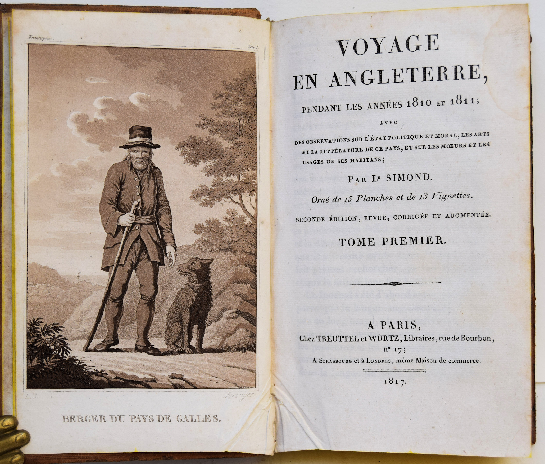 VOYAGE EN ANGLETERRE, PENDANT LES ANNÉES 1810 ET 1811;. - Image 2