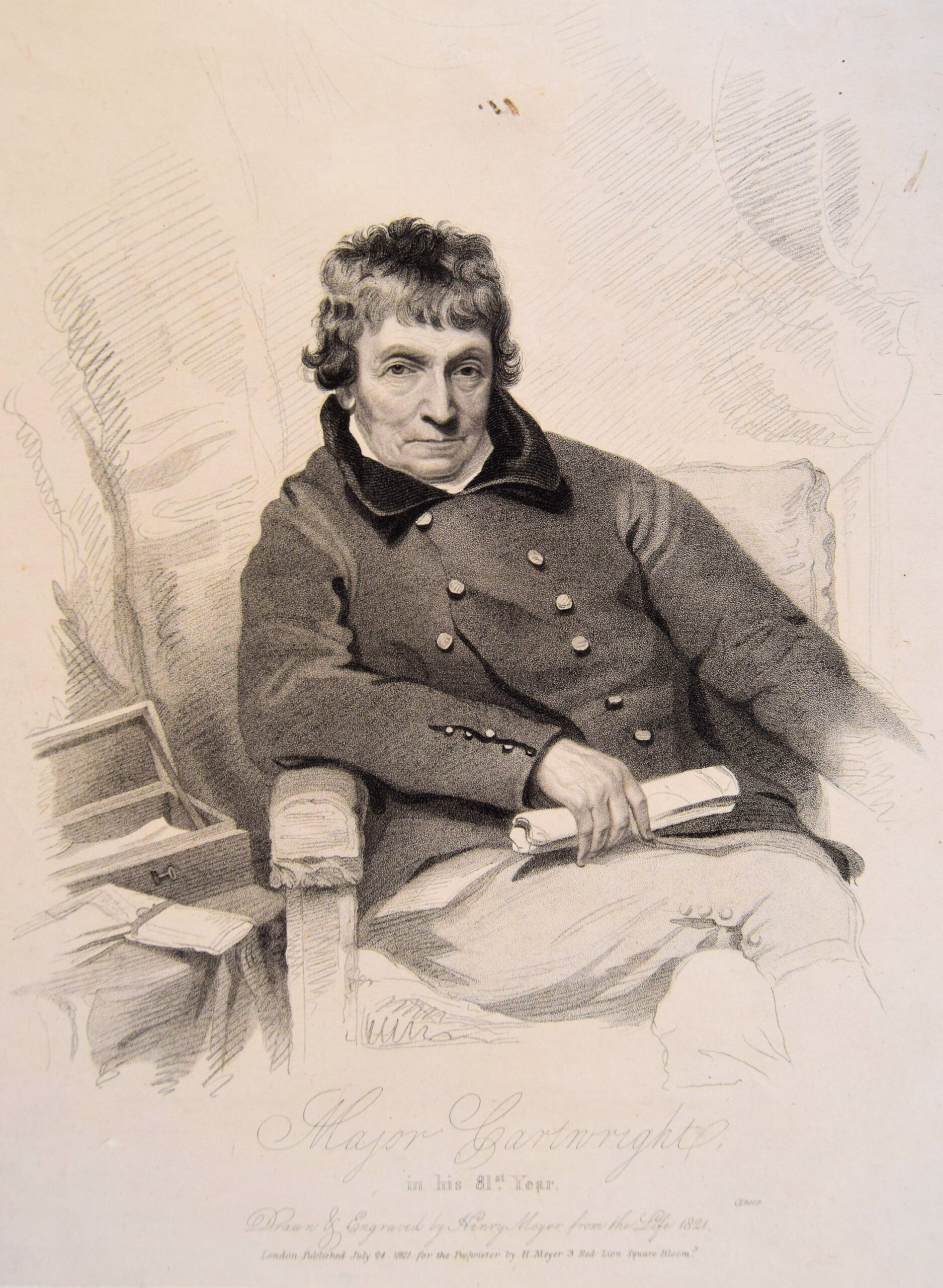 John Cartwright, 1740 - 1824. Political reformer