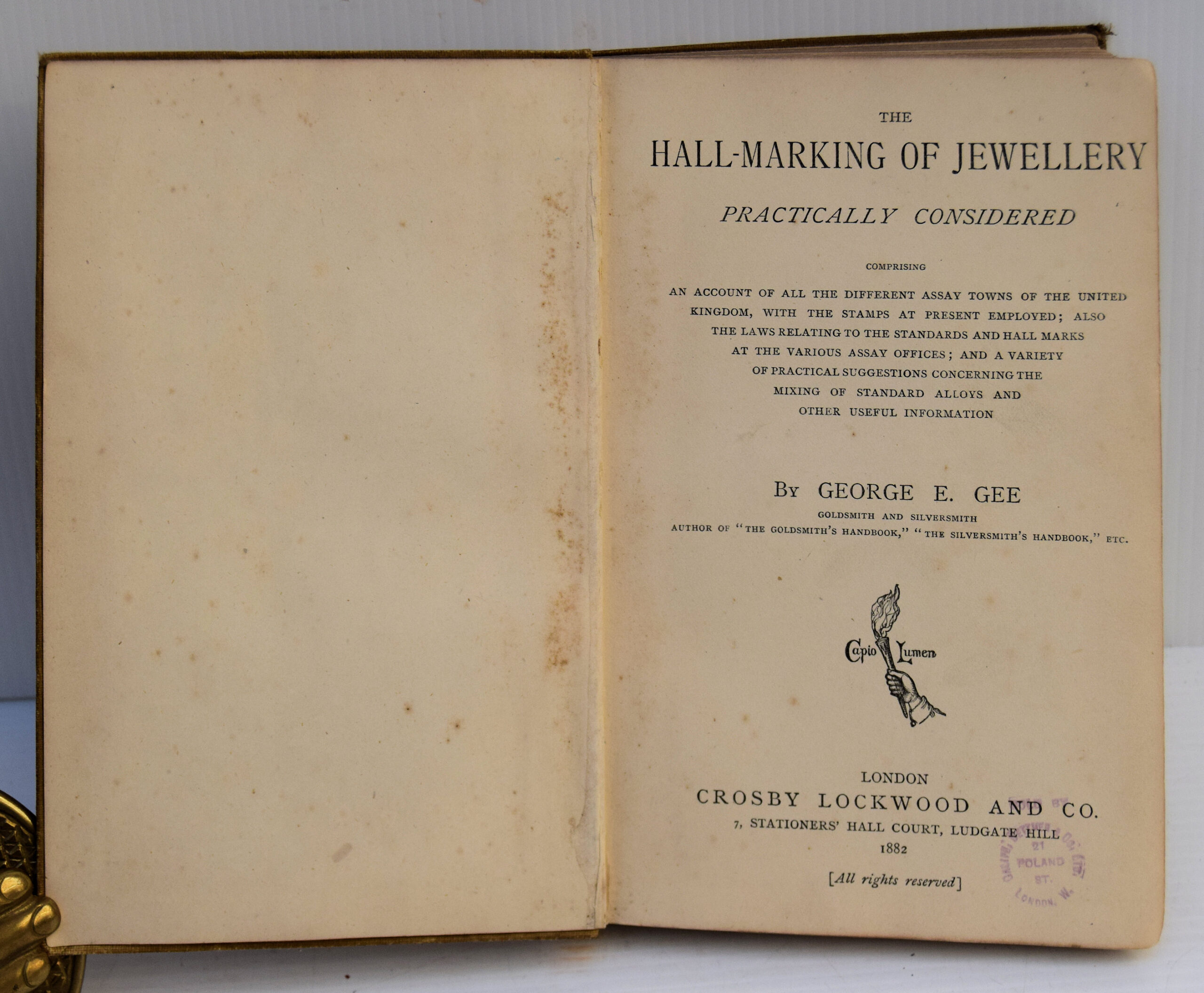 THE HALL-MARKING OF JEWELLERY PRACTICALLY CONSIDERED. - Image 2