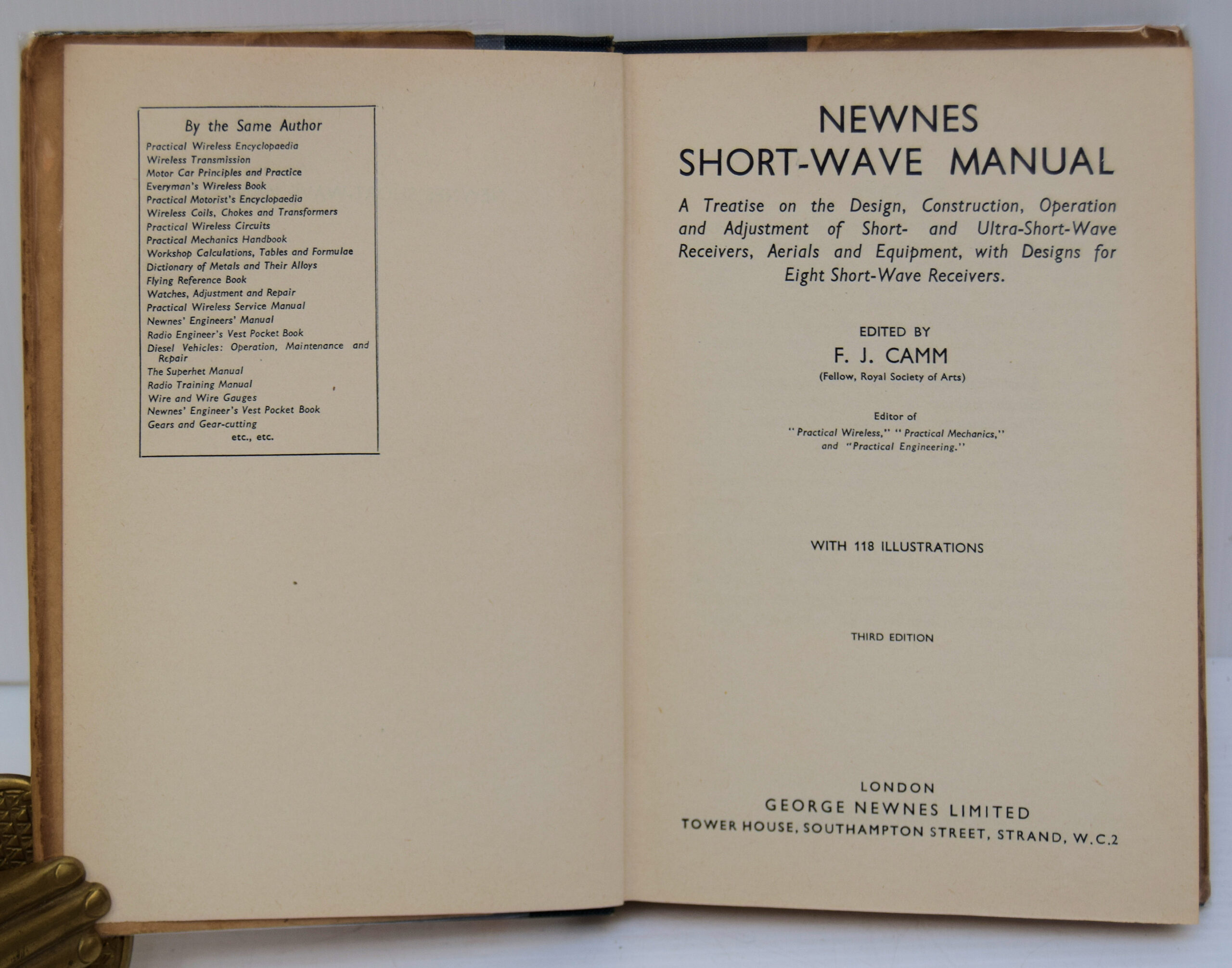 NEWNES SHORT-WAVE MANUAL. - Image 2