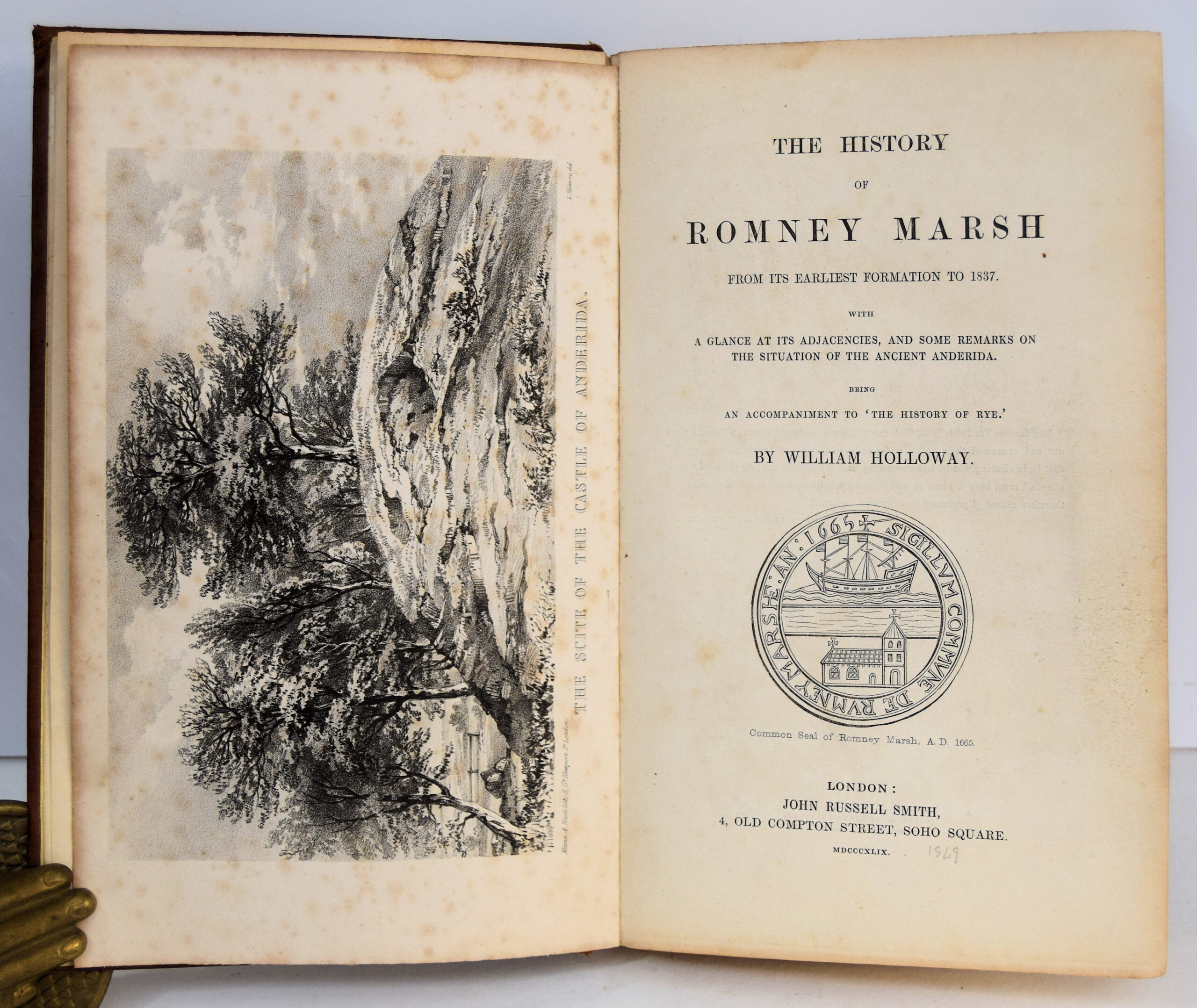 THE HISTORY OF ROMNEY MARSH FROM ITS EARLIEST FORMATION TO 1836.. - Image 2