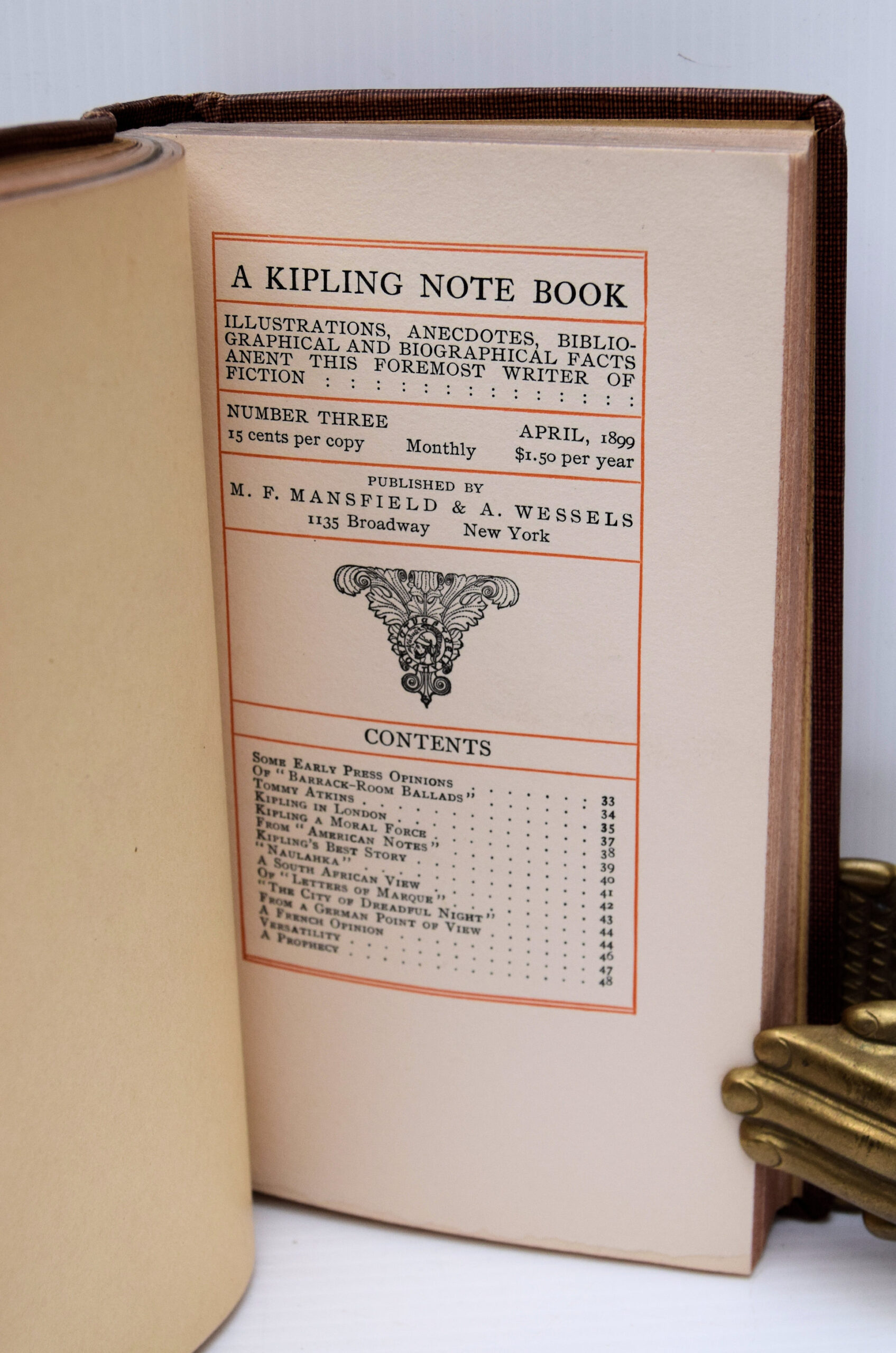 Kipling Note book - Image 2