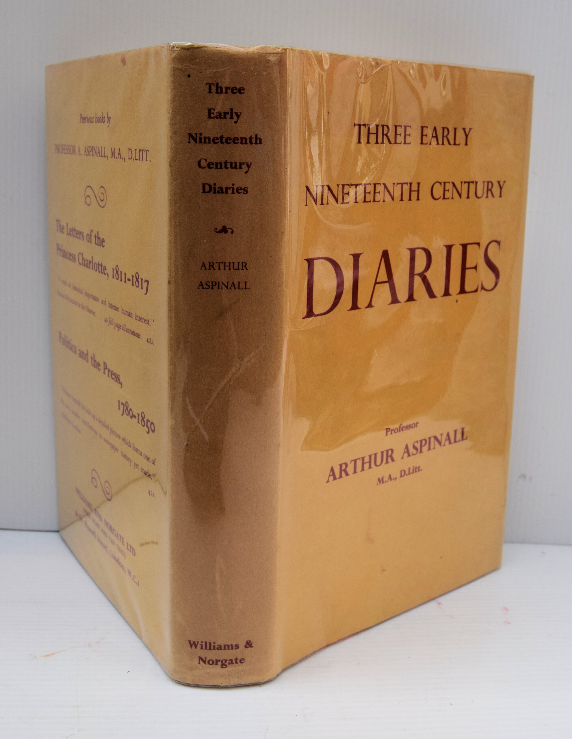 THREE EARLY NINETEENTH CENTURY DIARIES