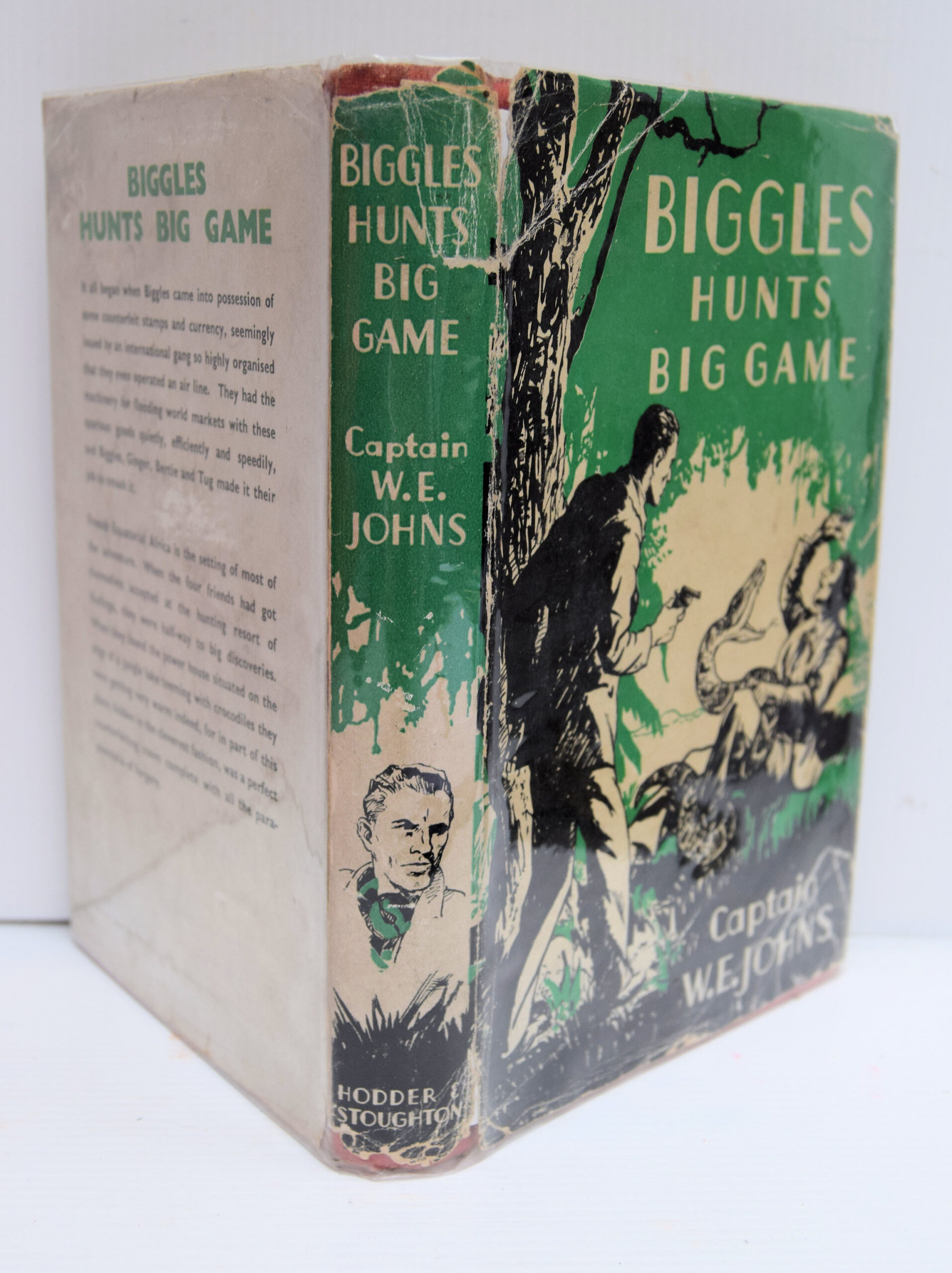BIGGLES HUNTS BIG GAME.
