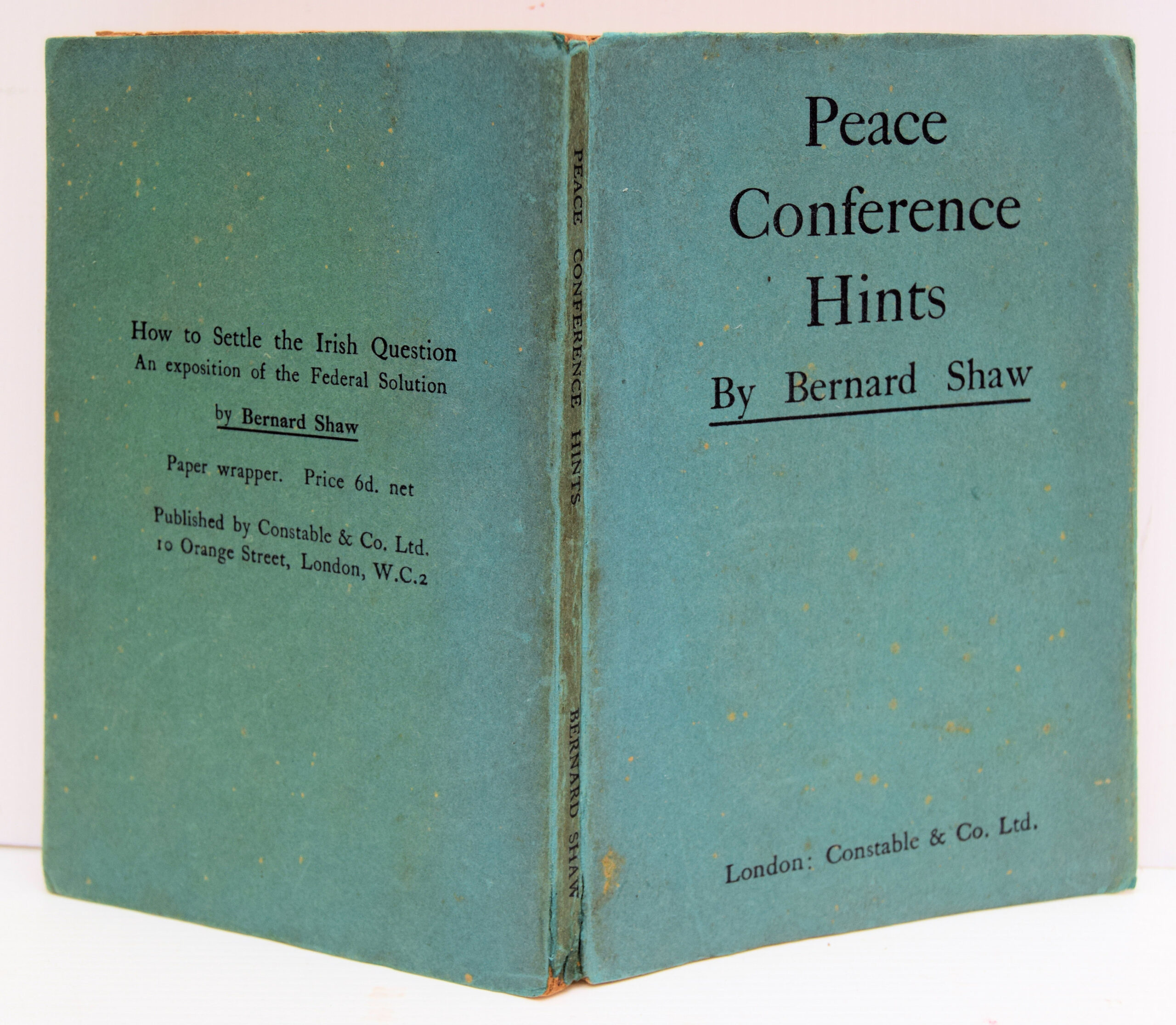 PEACE CONFERENCE HINTS.