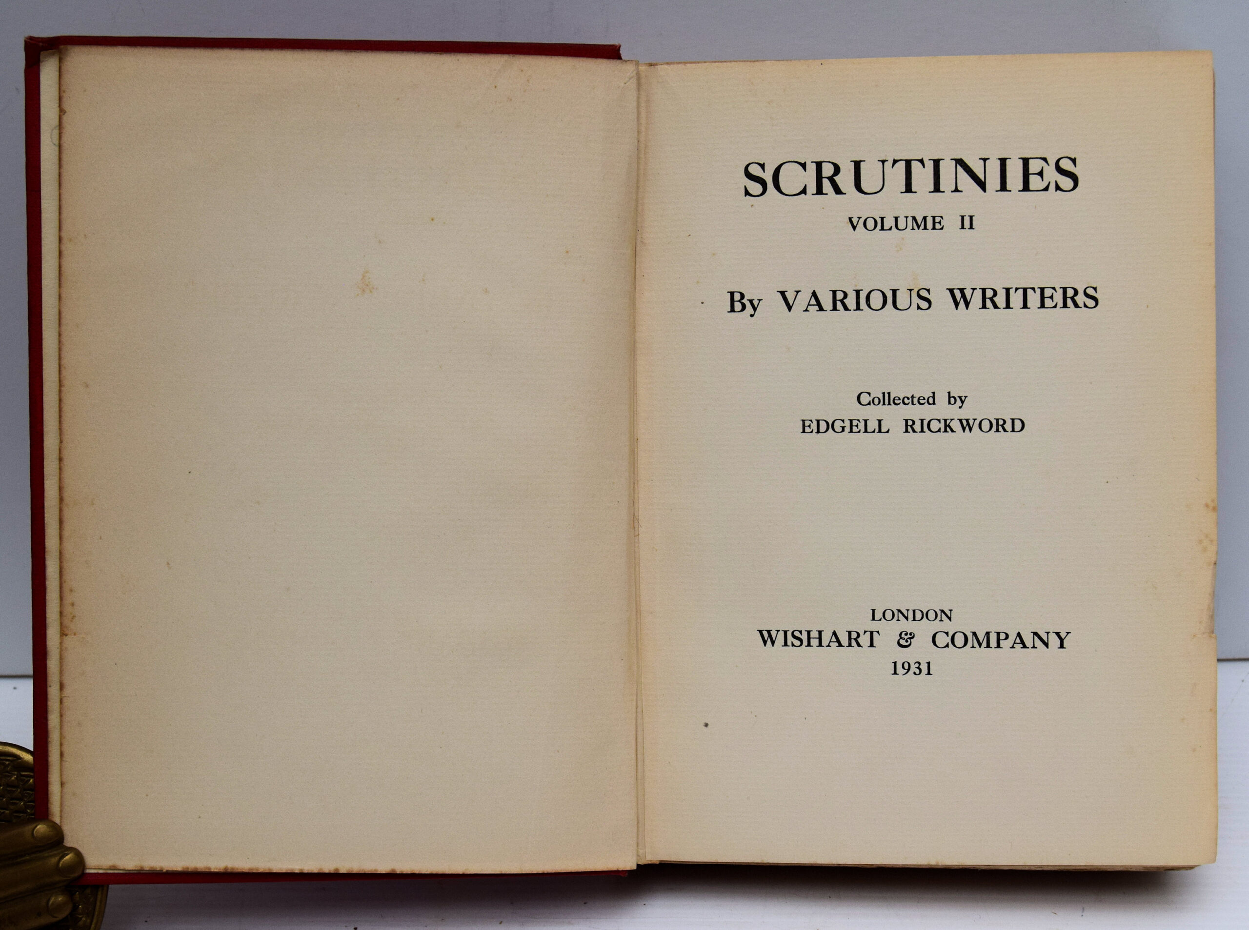 SCRUTINIES. VOLUME II. - Image 2