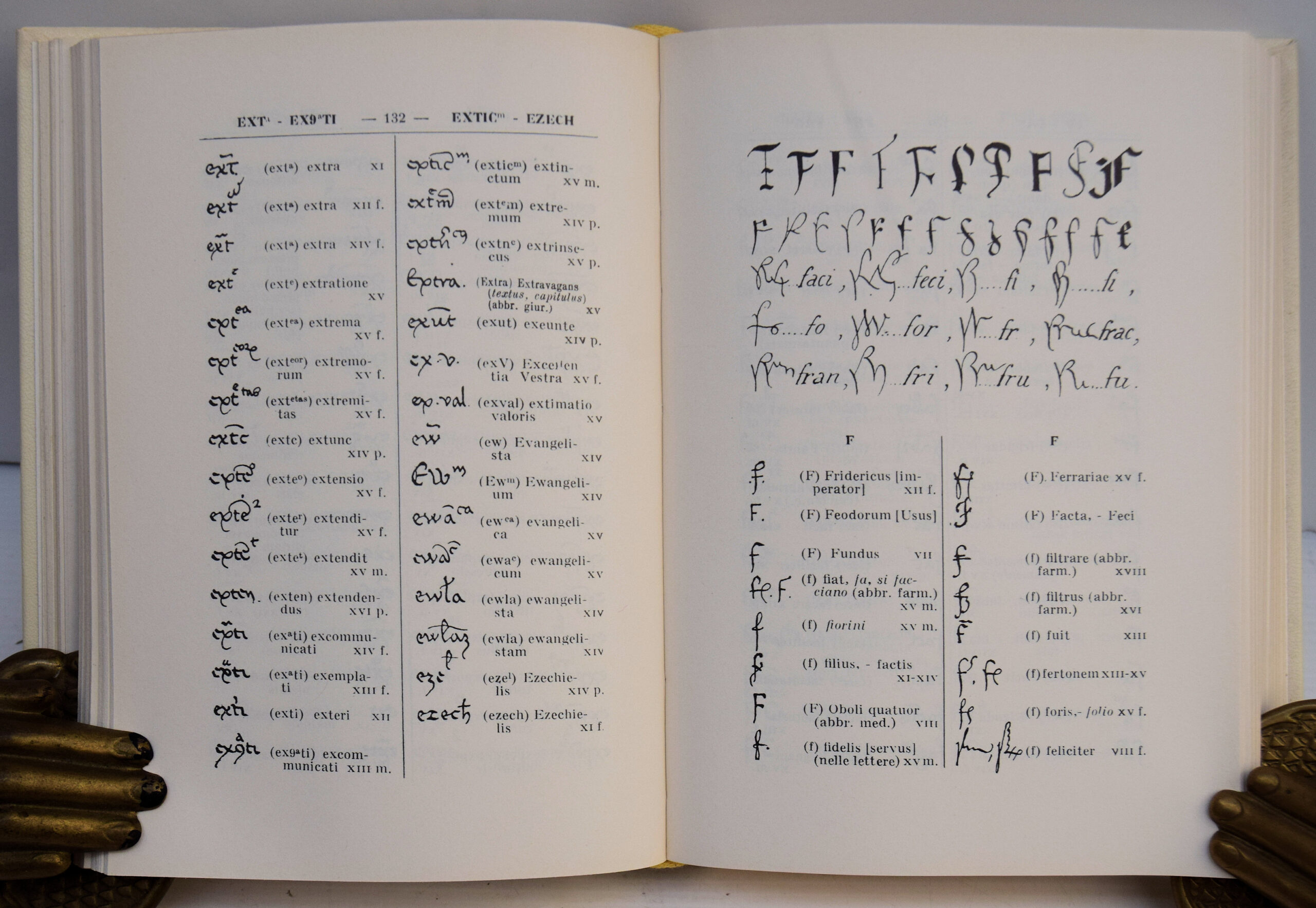 LEXICON ABBREVIATURUM, DIZIONARIO DI ABBREVIATURE LATINE ED ITALIANE - Image 3