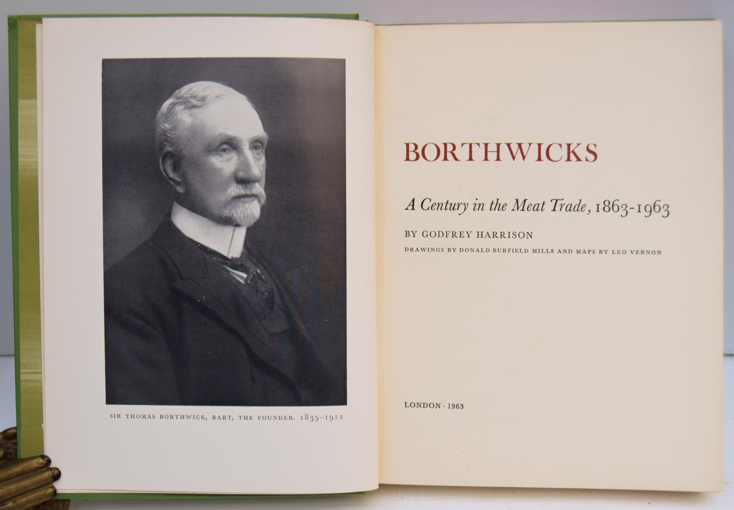 BORTHWICKS A CENTURY IN THE MEAT TRADE, 1863-1963. - Image 2