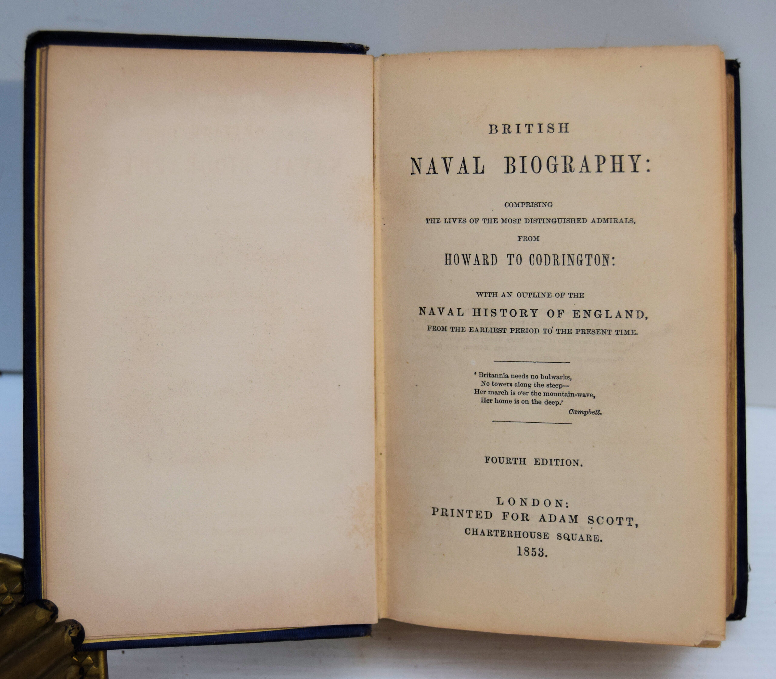 BRITISH NAVAL BIOGRAPHY: COMPRISING THE LIVES OF THE MOST DISTINGUISHED ADMIRALS, FROM HOWARD TO CODRINGTON.... - Image 2