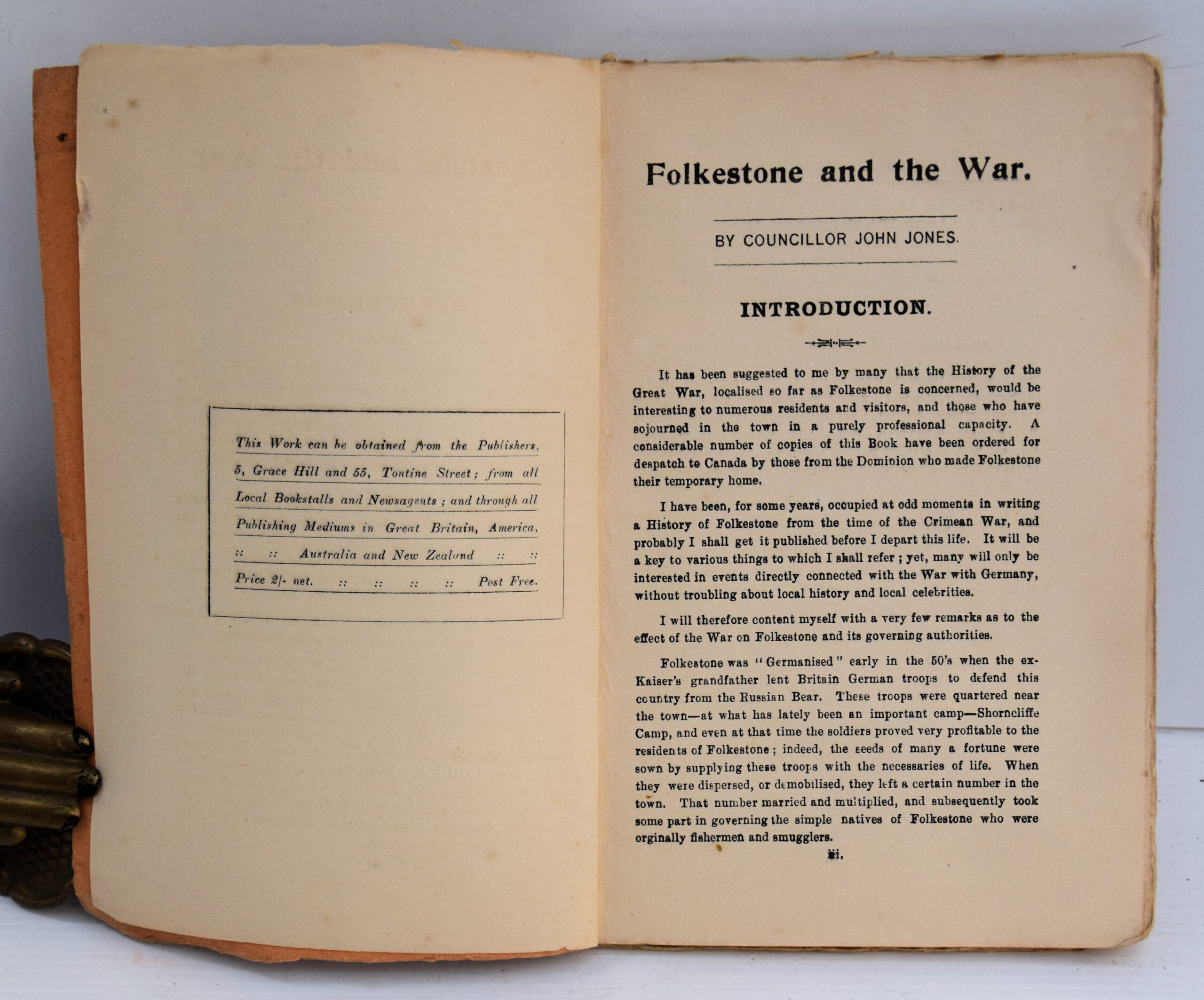 FOLKESTONE AND THE WAR. - Image 2