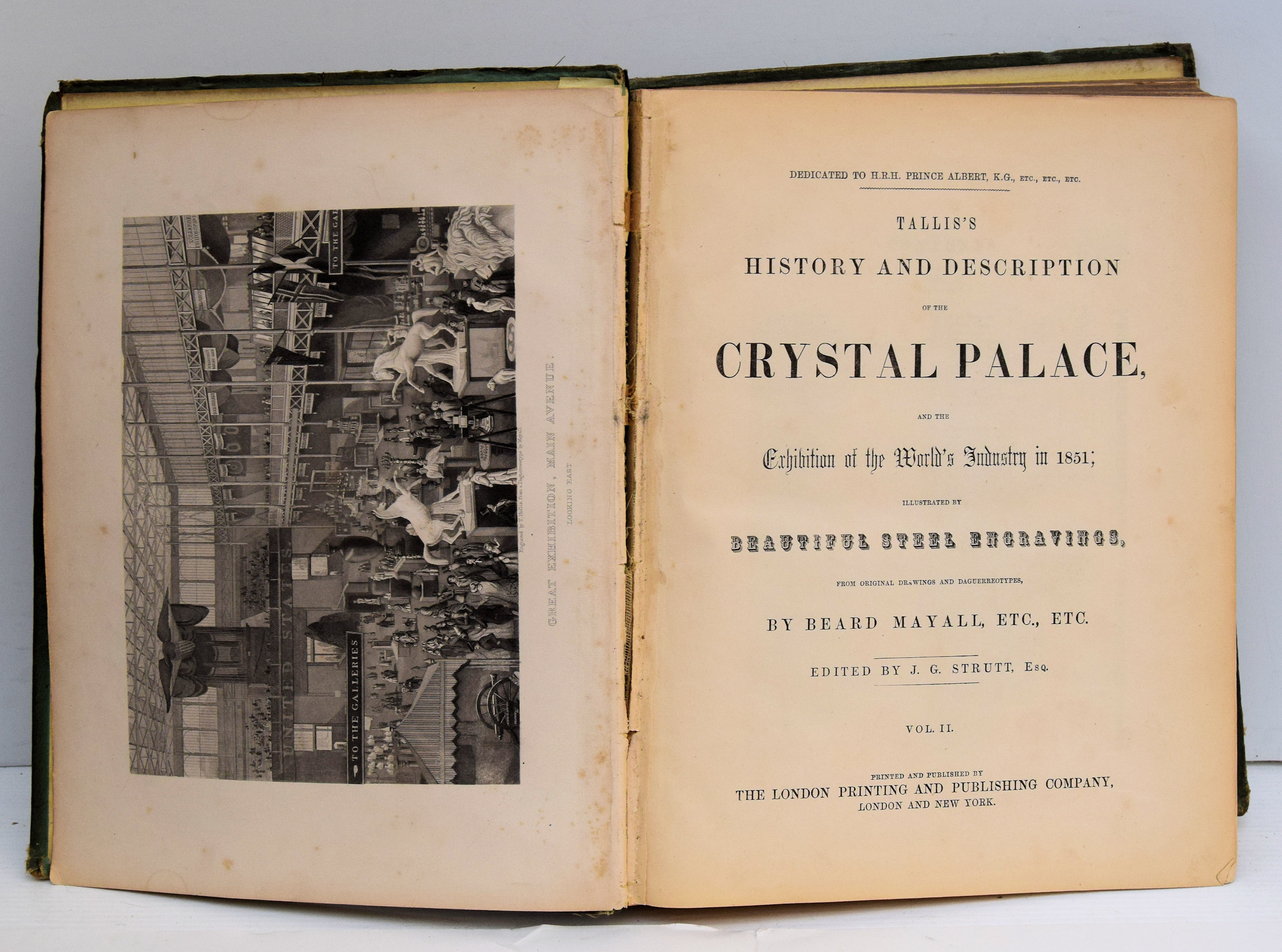 TALLIS'S HISTORY AND DESCRIPTION OF THE CRYSTAL PALACE, AND THE EXHIBITION OF THE WORLD'S INDUSTRY IN 1852; - Image 2
